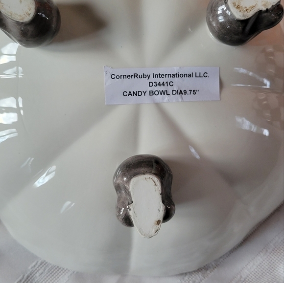 Black and White Spiderweb Bowl - Picture 7 of 7